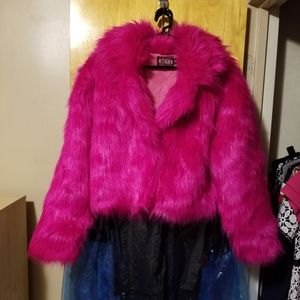 Faux Fur Jacket
